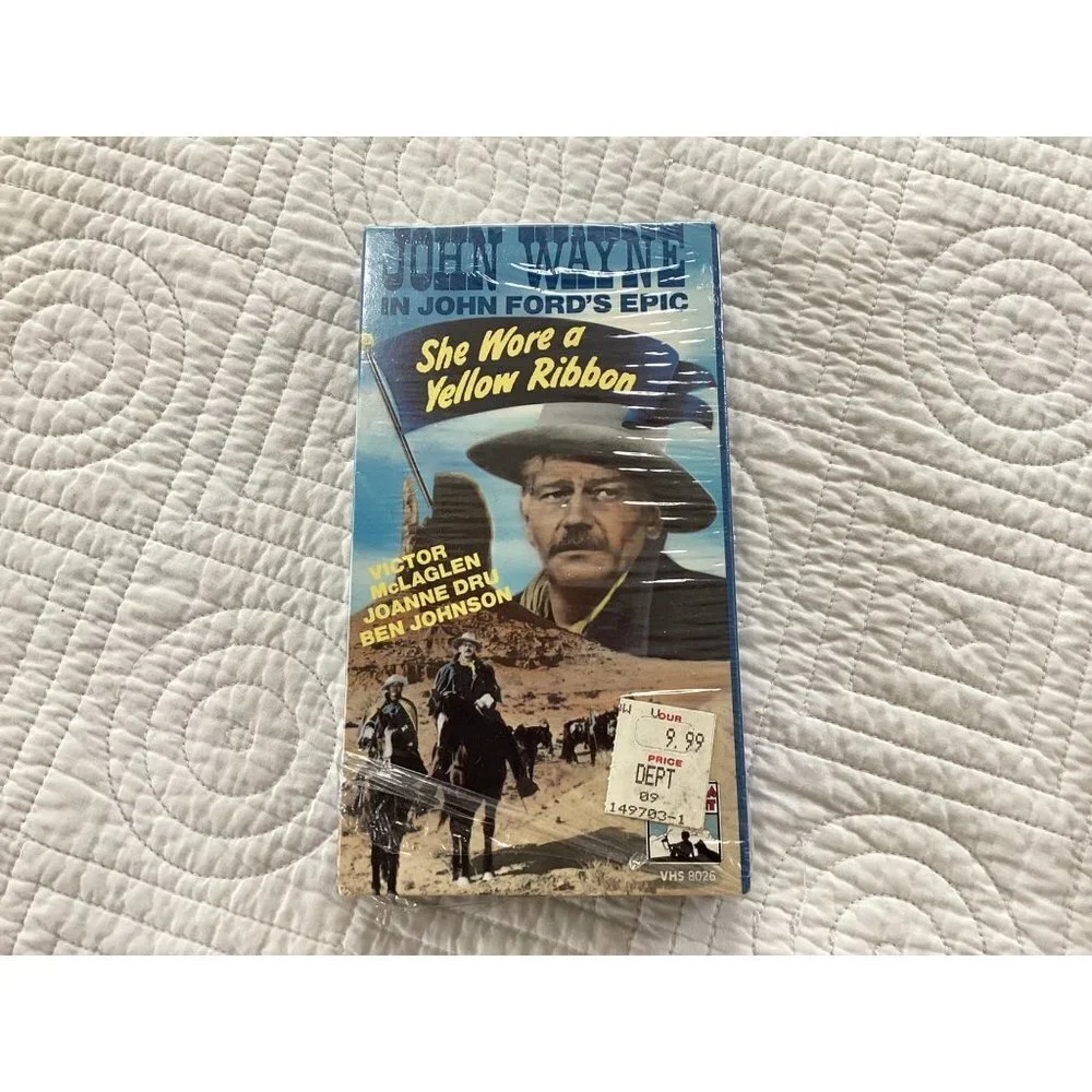 She Wore a Yellow Ribbon VHS (1987) Fox Hills Video John Wayne Joanne Dru